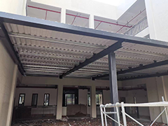 钢结构棚架焊接安装