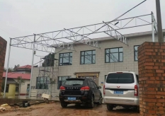 钢结构棚架焊接安装