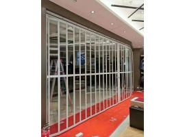 商铺电动水晶门