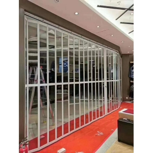 商铺电动水晶门