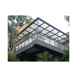 玻璃雨棚焊接安装