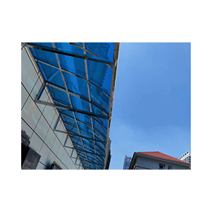 不锈钢雨棚焊接安装